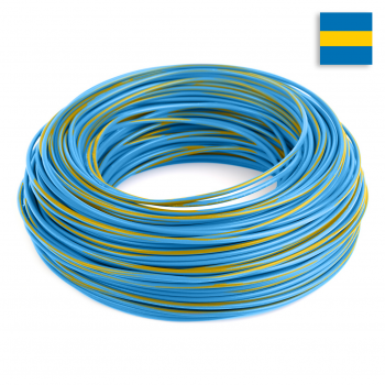 FLRY Kabel 1,50 mm² blau-gelb