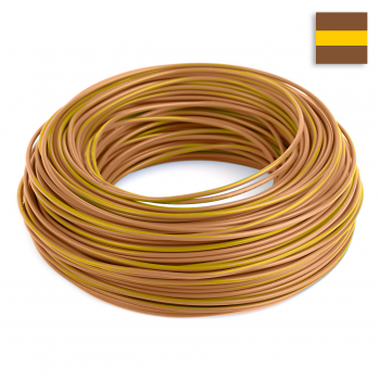 FLRY Kabel 1,50 mm² braun-gelb