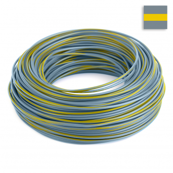 FLRY Kabel 1,50 mm² grau-gelb
