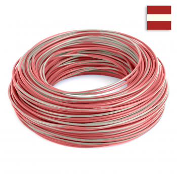 FLRY Kabel 4,00 mm² rot-weiss