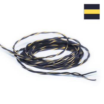 FLRY Kabel 0,35mm² verdrillt schwarz/schwarz-gelb im CONEXIVA Online Shop kaufen