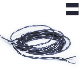 FLRY Kabel 0,35mm² verdrillt schwarz/schwarz-weiss im CONEXIVA Online Shop kaufen