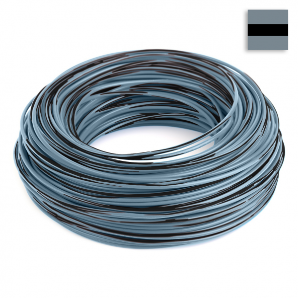 FLRY Kabel 1,50 mm² grau-schwarz