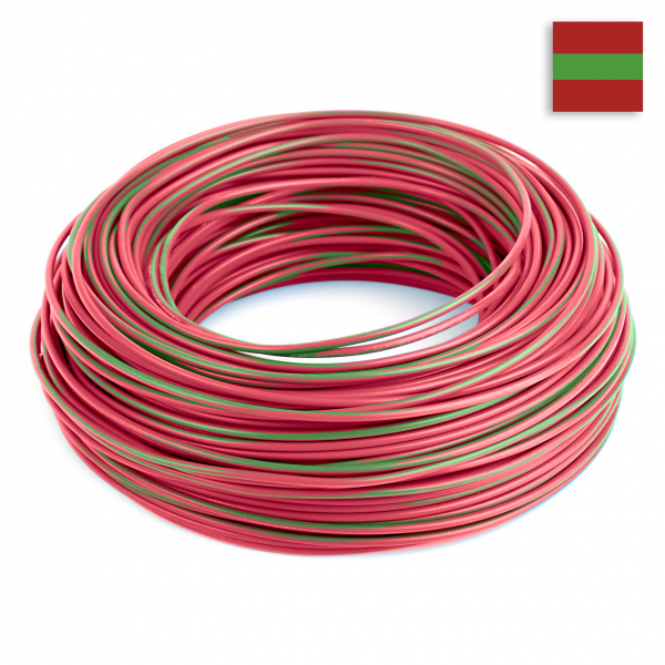 FLRY Kabel 4,00 mm² rot-grün