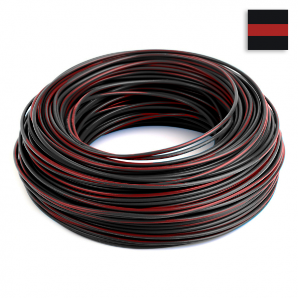 FLRY Kabel 2,50 mm² schwarz-rot