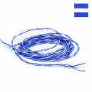 FLRY Kabel 0,35mm² verdrillt blau/blau-weiss