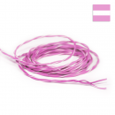 FLRY Kabel 0,35mm² verdrillt rosa/rosa-weiss